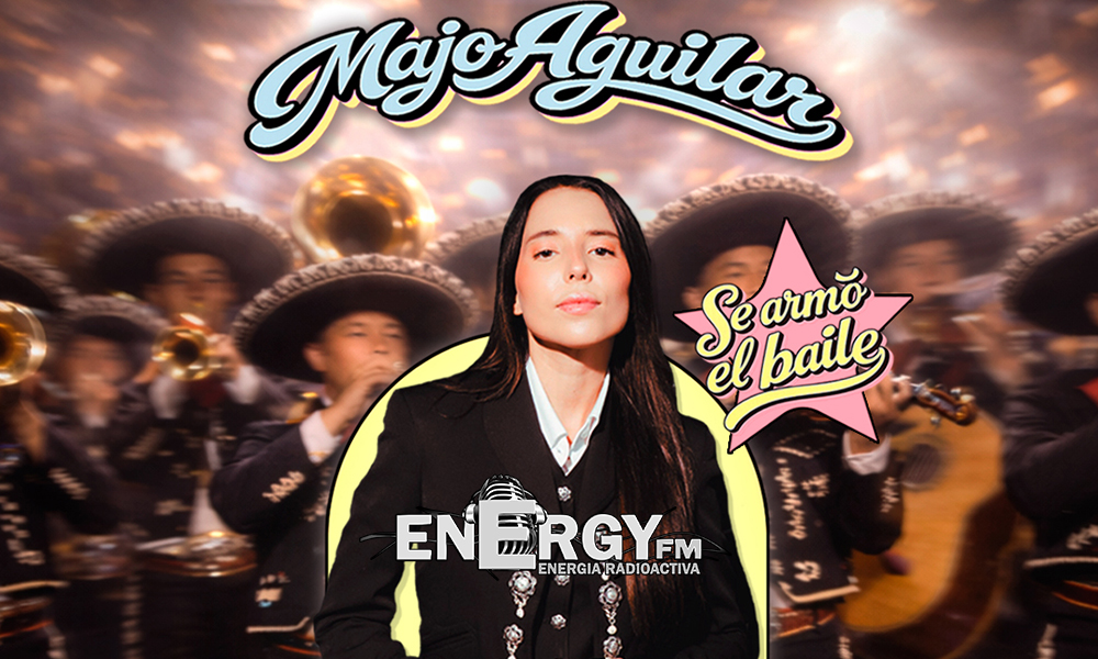 MAJO AGUILAR ANUNCIA HISTÓRICO SHOW ESTELAR EN EL AUDITORIO NACIONAL CON "SE ARMÓ EL BAILE"