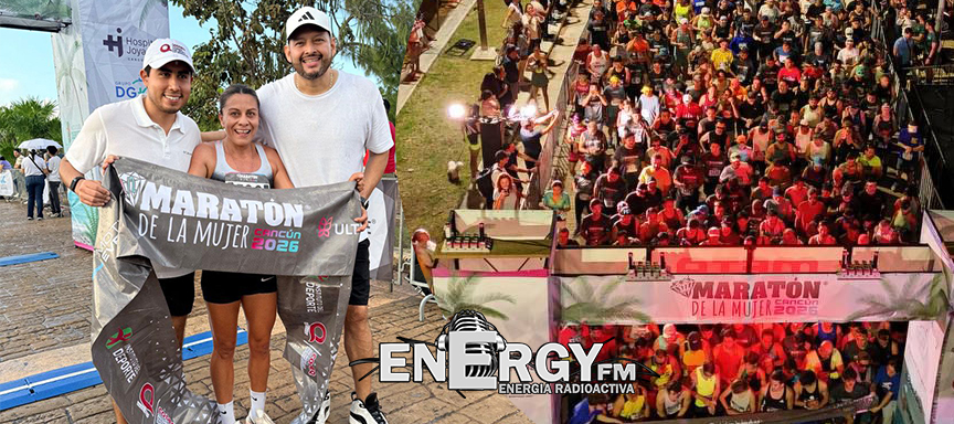 Con más de 2,500 participantes, el 11º Medio Maratón Internacional de la Mujer rompe fronteras en Cancún