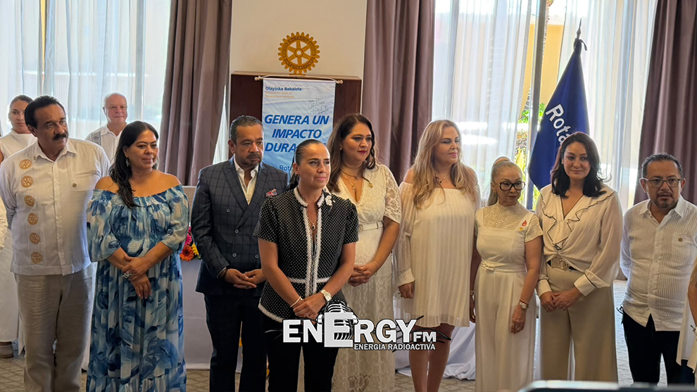 Verónica Acacio asume la Presidencia del Club Rotario Cancún Conmemorativo para el período 2026-2027