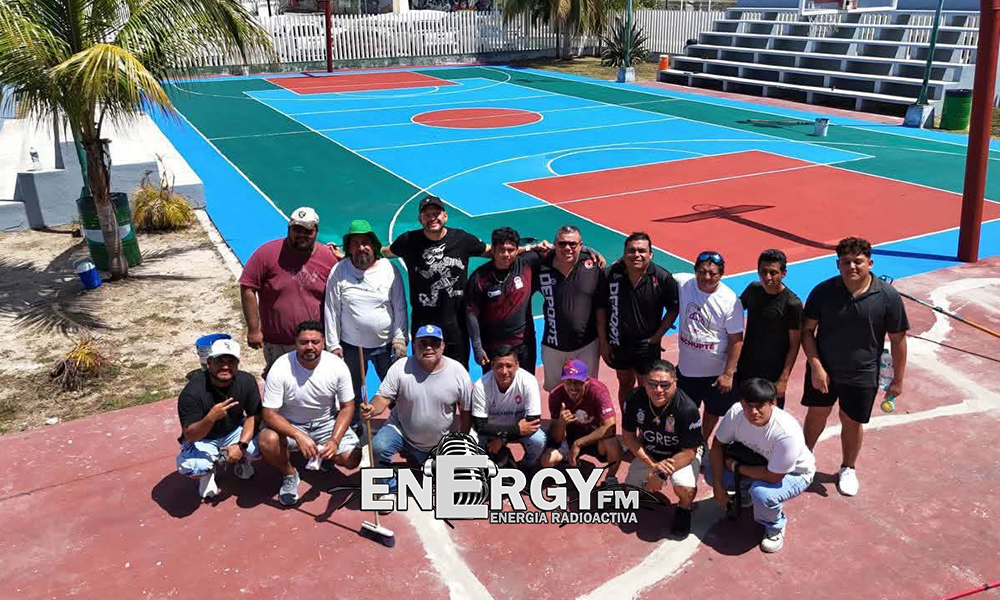 Avanza el programa RRED en unidades deportivas de Benito Juárez